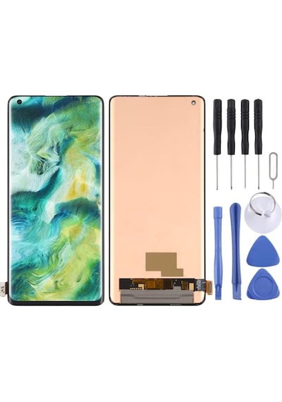 Oppo Find X2 Oled Lcd Ekran Dokunmatik Çıtasız