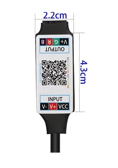 Rgb Lede Bluetooth Özelliği Ekleme Cihazı 5v-24v Bluetooth Modül