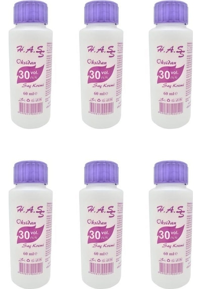 H.A.S Oksidan Peroksit 30 Volüm %9 60 Ml X 6 (476726825)