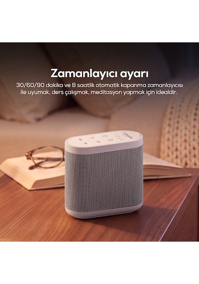 Xenon Smart Beyaz Gürültü Makinesi | 21 Sesli, Akıllı Zamanlayıcılı, Bebek ve Yetişkin Uyumlu, Uyku Arkadaşı (X6230)