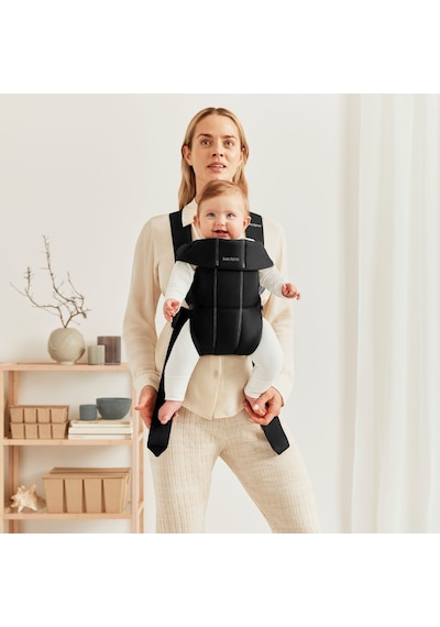 Babybjörn 2'li Set Bliss Ana Kucağı & Kanguru Mini Woven Black