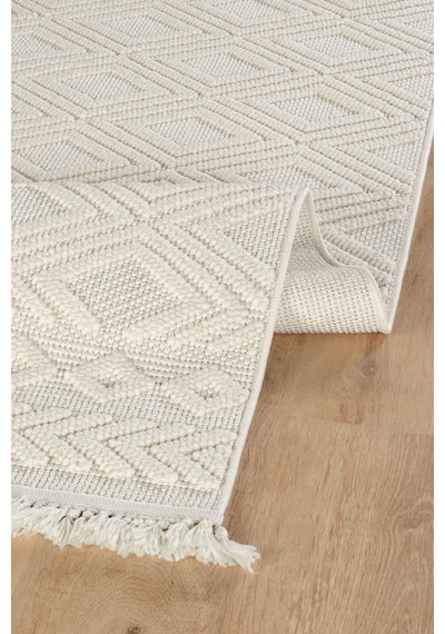 Kaşmir Halı 7/24 İskandinav Lenor 160x230 CM Salon Mutfak Halısı Yolluk Kilim