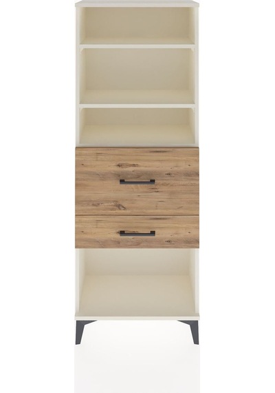 Arges Dolap 3 Raflı 2 Çekmeceli 60x30x163 Aytaşı-çam Aytaşı