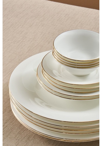 Karaca  Fine Pearl Fame 26 Parça 6 Kişilik Kahvaltı Takımı Gold