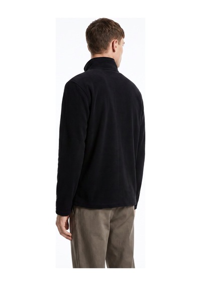 Discovery Expedition D5wm-swt3301 Siyah Dik Basic Erkek Polar Sweatshırt