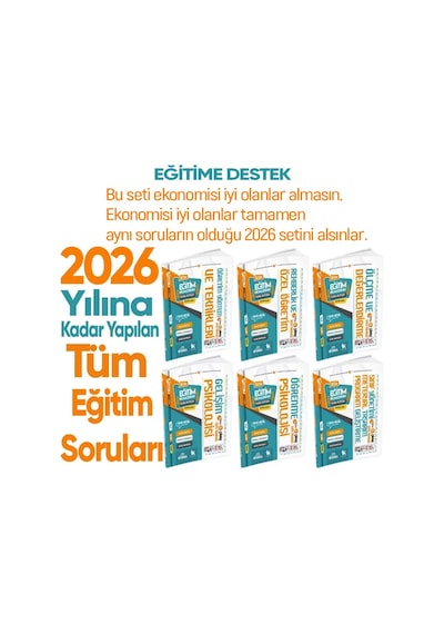 MEB-AGS Eğitim Bilimlerinin Kara Kutusu Konu Özetli Dijital Çözümlü Soru Bankası Altın Paket Set