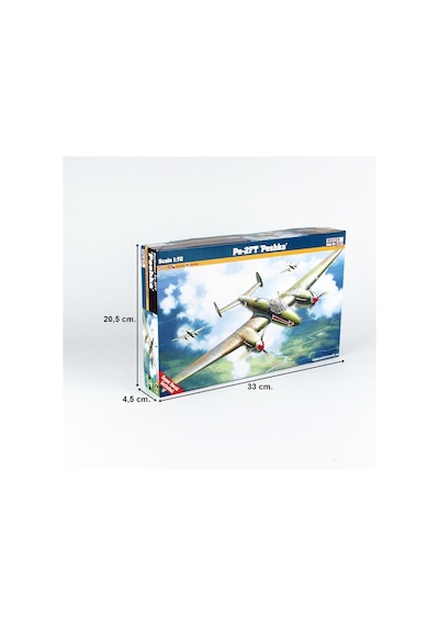 Mistercraft E026 1/72 Pe-2ft Peshka Bombardıman Uçağı Plastik Model Kiti-56319