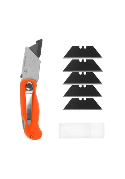Katlanır Maket Bıçağı Halı Alçıpan Falçata