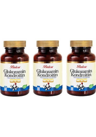 Balen Glukozamn Kondroitin Msm 970 MG 120 Kapsül 3 Adet