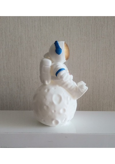Astronot Biblo Figür