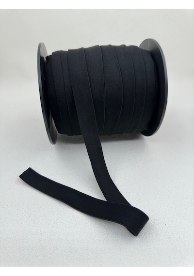 2 Cm Boxer Lastiği-5 Metre-siyah