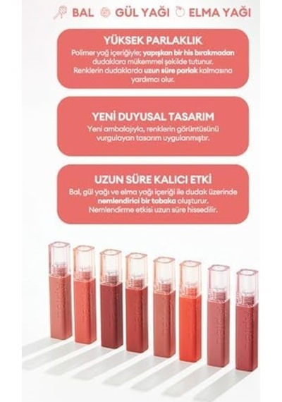 A'pıeu Pürüzsüz Görünüm Sunan Gün Boyu Kalıcı Tint A'pıeu Pang Tint Cr07 Orange Poem 0