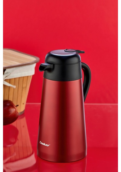 Cooker Colorstay Dailyserve 2 Litre Paslanmaz Çelik Termos Ckr2113 Kırmızı