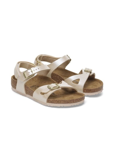 Birkenstock Rio Kids Bf Graceful Kız Çocuk Sandalet 1029570 Krem