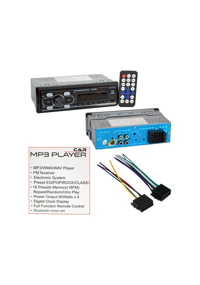 Carub Oto Teyp Mp3 Çalar Bluetooth+2 Usb+sd Kırmızı Işıklı 60wx4 Sx-8800 Br2749951