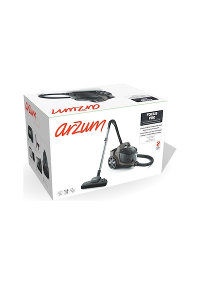 Arzum AR4137 Focus Pro Cyclone 1.8 LT Toz Hazneli HEPA Filtreli Elektrikli Süpürgesi