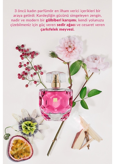 Eve One Kadın Parfüm 50+10 Ml Ve Vücut Losyonu Paketi Çiçek
