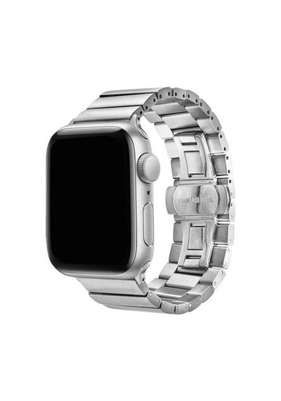 Apple Watch Uyumlu 40mm Krd-41 Metal Kordon - Siyah