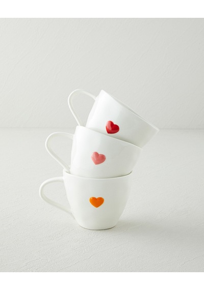English Home Lovelle Stoneware Kupa 320 Ml Pembe