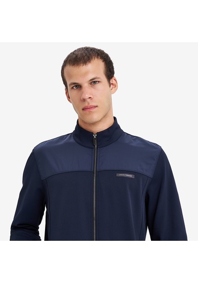 Lescon Lacivert Erkek Fermuarlı Sweatshirt 26n-1161