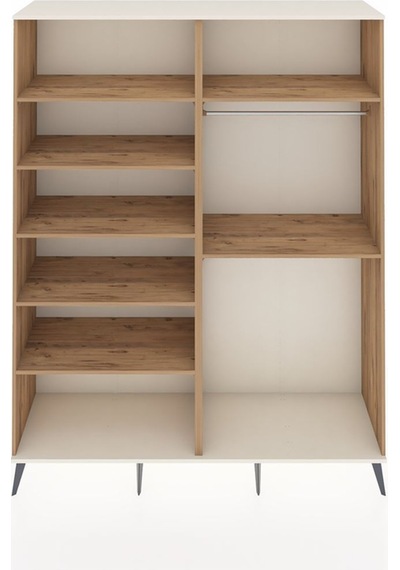 Hyperion Gardrop 7 Raflı 2 Askılı 176x44x221 Çam-aytaşı/çam Aytaşı/çam Hyperion Gardrop 7 Raflı 2 Askılı 176x44x221 Çam-aytaşı/çam Aytaşı/çam