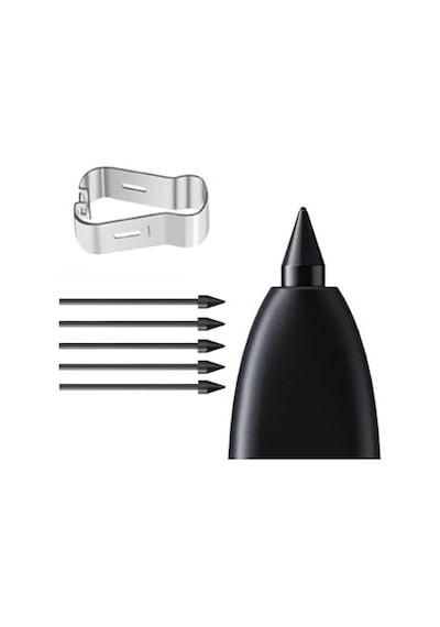 S24 Ultra Pencil Uçları 5 Li Paket Siyah