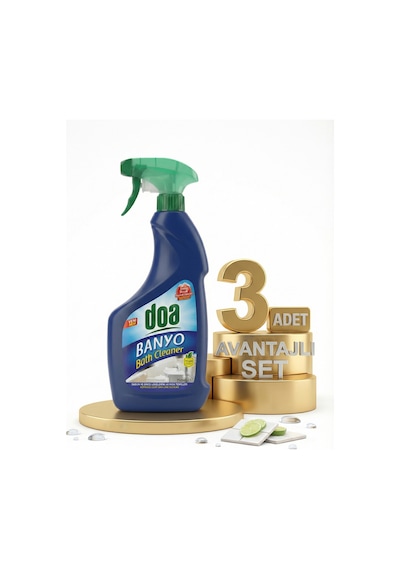 Doa Banyo Temizleyici 3x750 Ml