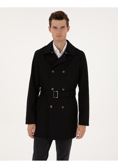 Pierre Cardin Erkek Siyah Kaban 50313866-vr046 Siyah