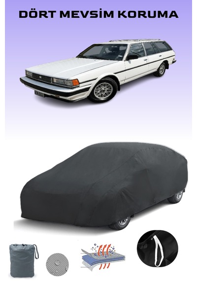 Siyah Toyota Cressida Wagon Araba Brandası, Oto Örtüsü, Araba Çadırı Siyah