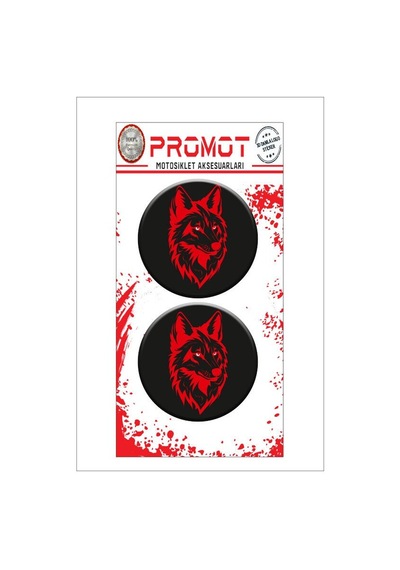 Kurt Tasarım Damla Logo Sticker Diğer