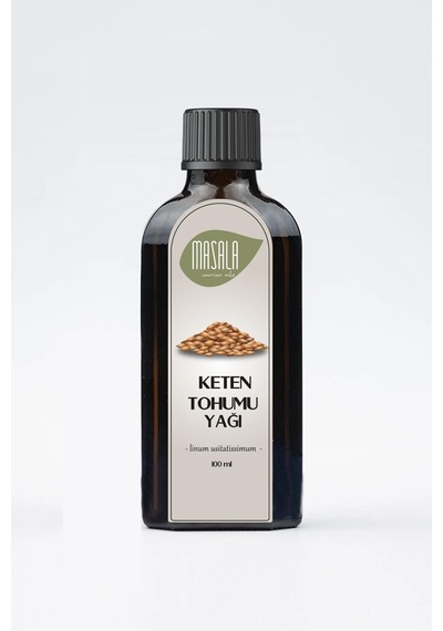 Masala Soğuk Pres Keten Tohumu Yağı 100 ML