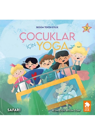 Çocuklar İçin Yoga 3-safari - Qhdh-896387