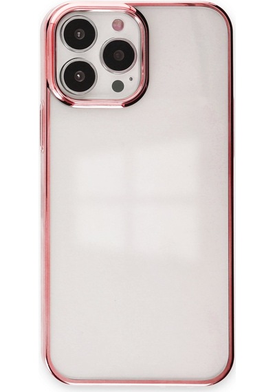 Apple Uyumlu iPhone 14 Pro Max Uyumlu Kılıf Element Silikon - Pembe