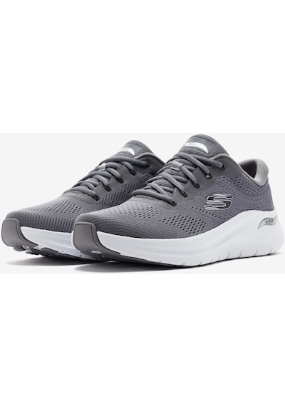 Skechers Arch Fit 2.0 Erkek Gri Spor Ayakkabı 232700 Gry Gri