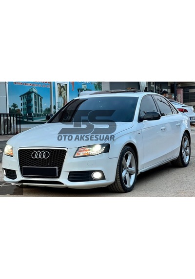 Audi A4 B8 2009 Ve Arası2014 Yarasa Ayna Kapağı Piano Black Abs Plastik Batman