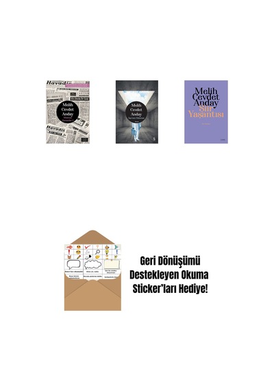 Müstear Zamanlar - 1 + İsa Nın Güncesi Ciltli + Şiir Yaşantısı - Şiir Yazıları + Okuma Sticker'ları