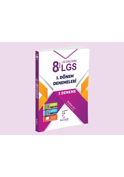 8.Sınıf LGS 1.Dönem Deneme -  Karekök Eğitim Yayın