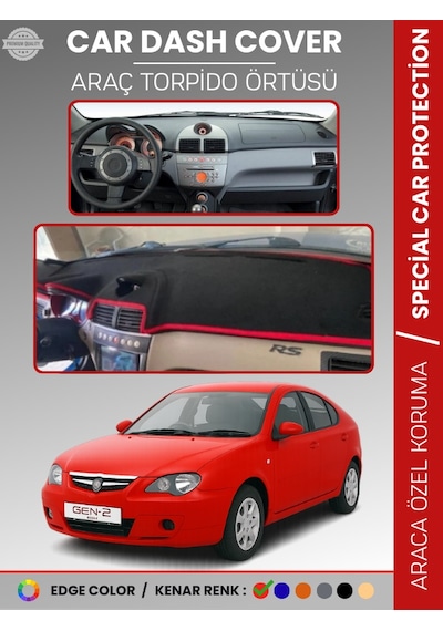 Proton Gen-2 2004-2011 Torpido Örtüsü Ön Göğüs Koruma Torpido Koruma Çatlamayı Engeller Tam Uyum - 163 Stiloto