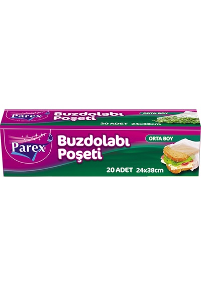 Orta Boy Buzdolabı Poşeti
