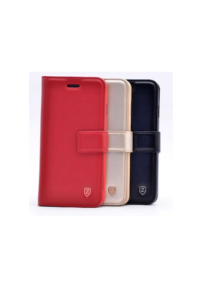 Samsung Uyumlu Galaxy S10 Plus Kilif Cüzdanli Kartlikli Miknatisli Kapak 392712221 - Renk / Gold Renk / Gold