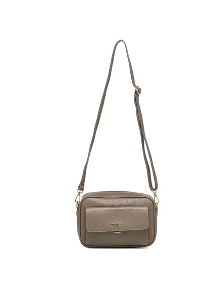 Çapraz Çanta Kadın Sandy Piumelli Milano Bag D40 Taupe Taba