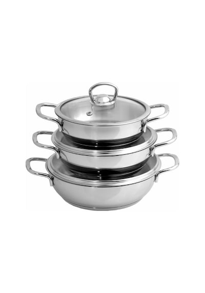 Sole Samira 6 Parça Cam Kapaklı Omlet Set