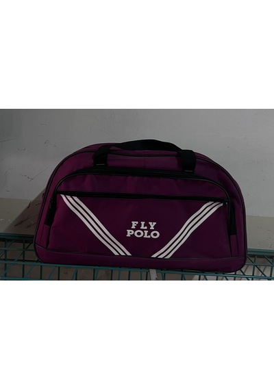 Fly Polo Çok Amaçlı Spor & Seyahat Çantası Bordo Bordo