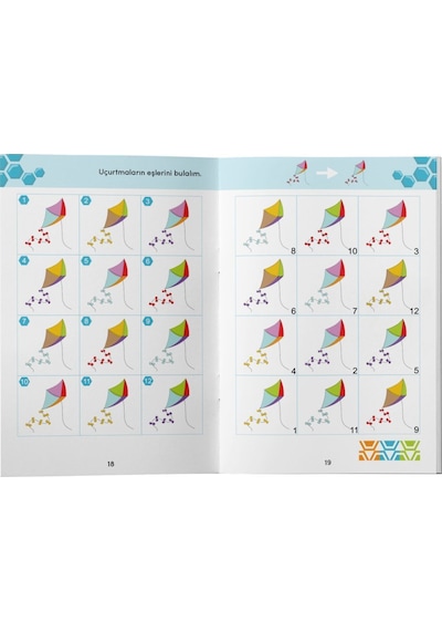 Bee Smart Görsel ve İşitsel Dikkat Seti 5-6 Yaş
