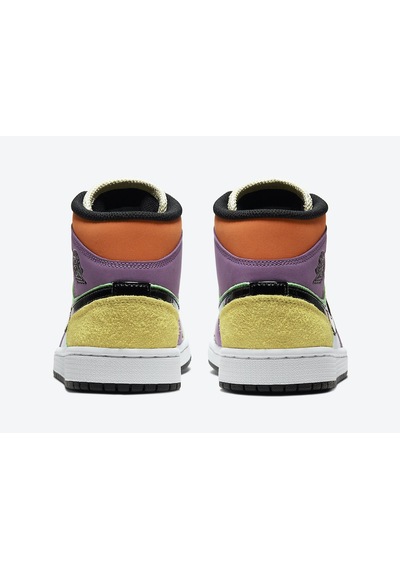 Nike NIKE AIR JORDAN 1 MID “MULTICOLOR” ÖZEL SERİ AYAKKABI Çok Renkli
