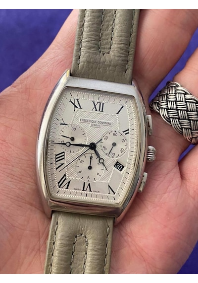 Frederique Constant Modele Depose Deri Kordon Erkek Kol Saati 2.E