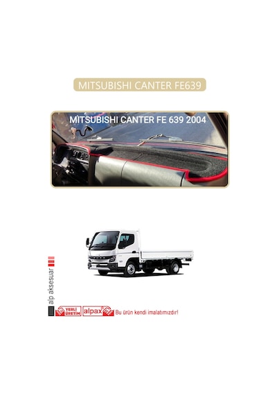 Mıtsubıshı Canter Fe639torpido Koruma Halısı Bej Kenar