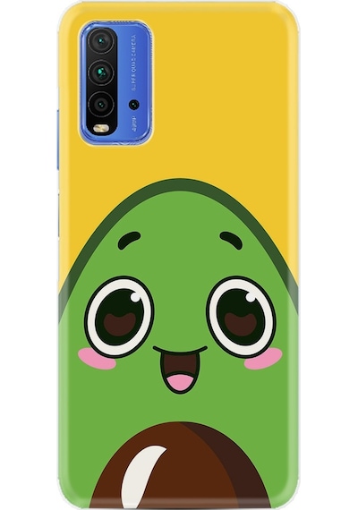 Xiaomi Redmi 9T Kılıf Desenli Avo Şekerto 1626