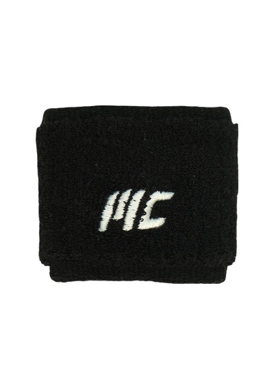 Musclecloth Training Havlu Bileklik 2'li Paket Siyah Siyah