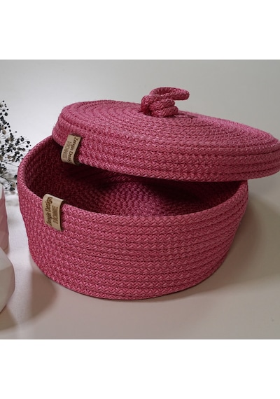 Zengin Design Home Zengin Supla Ekmek Sepeti Pembe